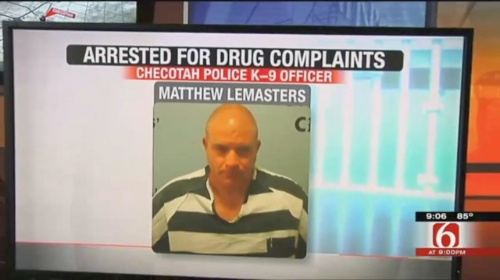 Officer arrested on drug complaint