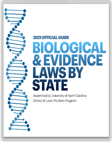 DNA - Biological & Evidence Laws by state