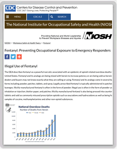 NIOSH – The Illegal Use of Fentanyl