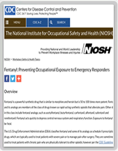 Fentanyl: Preventing Occupational Exposures
