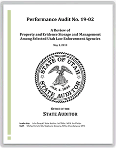 Utah Property & Evidence Storage Manual 2019
