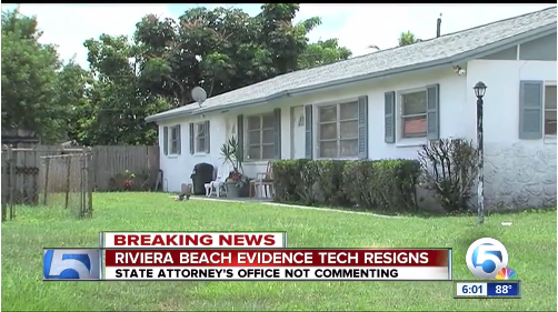Riviera Beach police evidence tech resigns